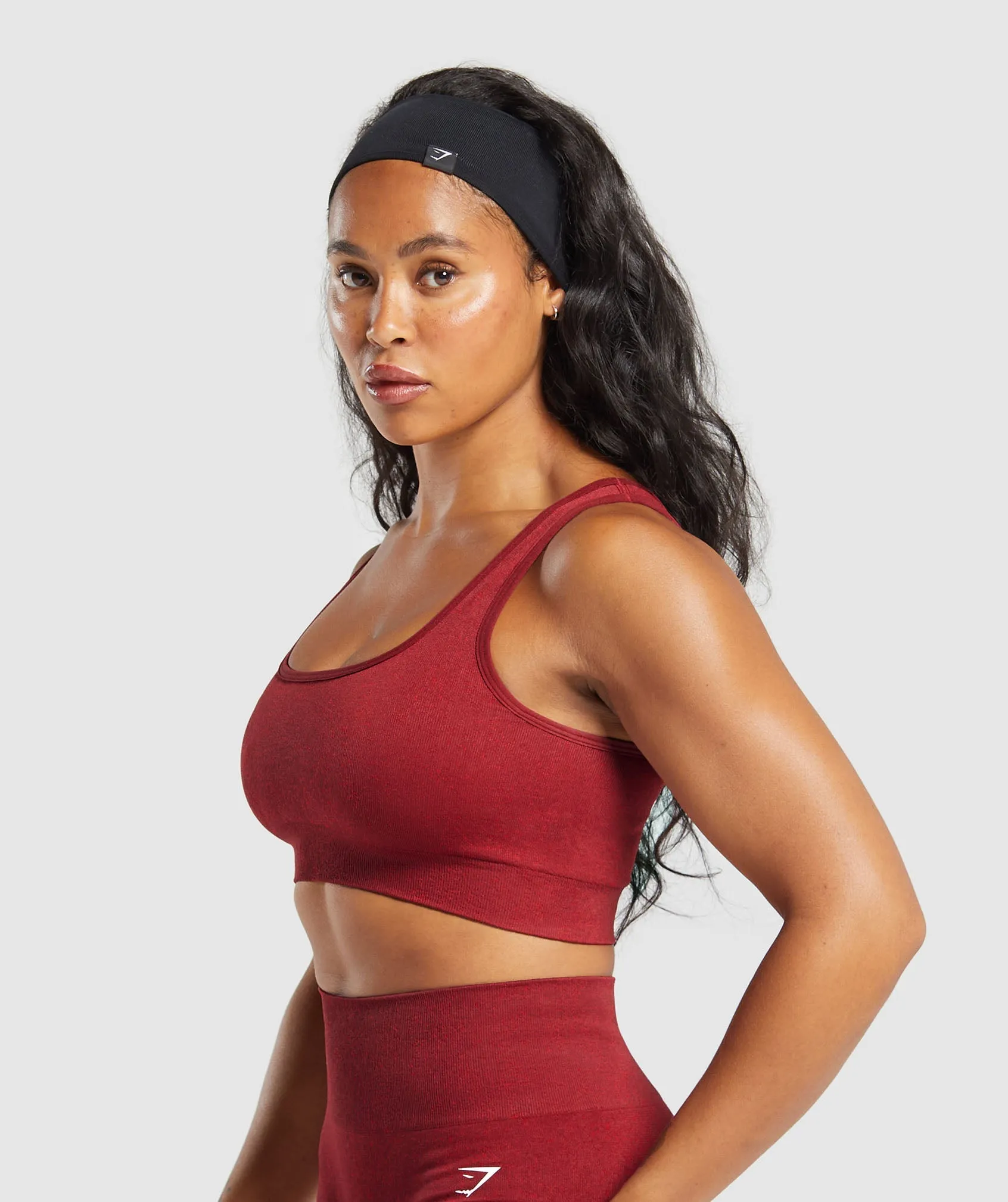 Gymshark Adapt Fleck Sports Bra - Reps Red/Conditioning Red sold by Gymshark product image thumbnail 3