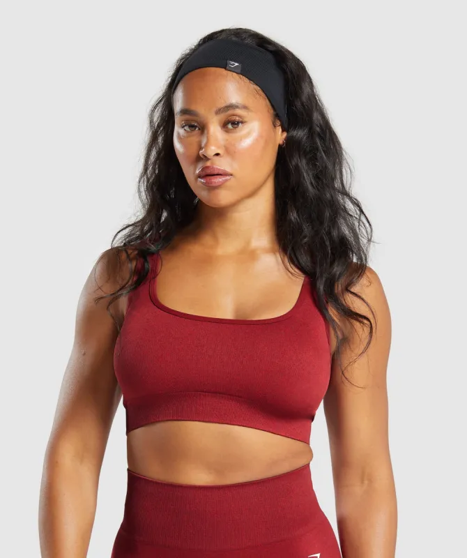 Gymshark Adapt Fleck Sports Bra - Reps Red/Conditioning Red sold by Gymshark