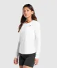 Gymshark Training Long Sleeve Top - White sold by Gymshark