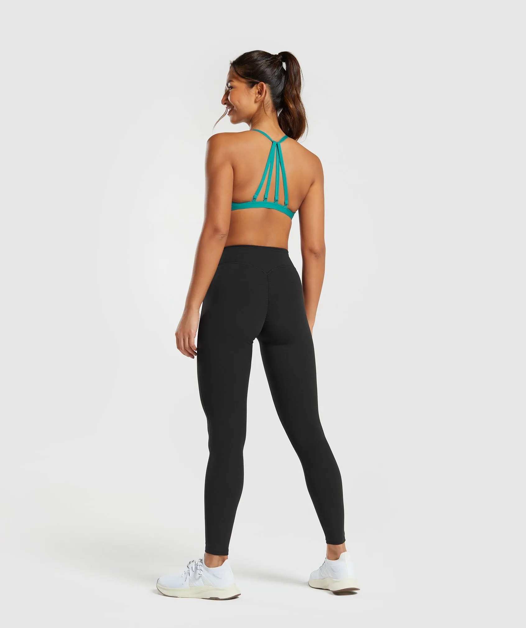 Gymshark Minimal Sports Bra - Bondi Teal sold by Gymshark product image thumbnail 4