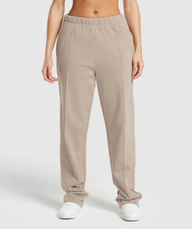 Gymshark Lifting Straight Leg Joggers - Stone Pink sold by Gymshark