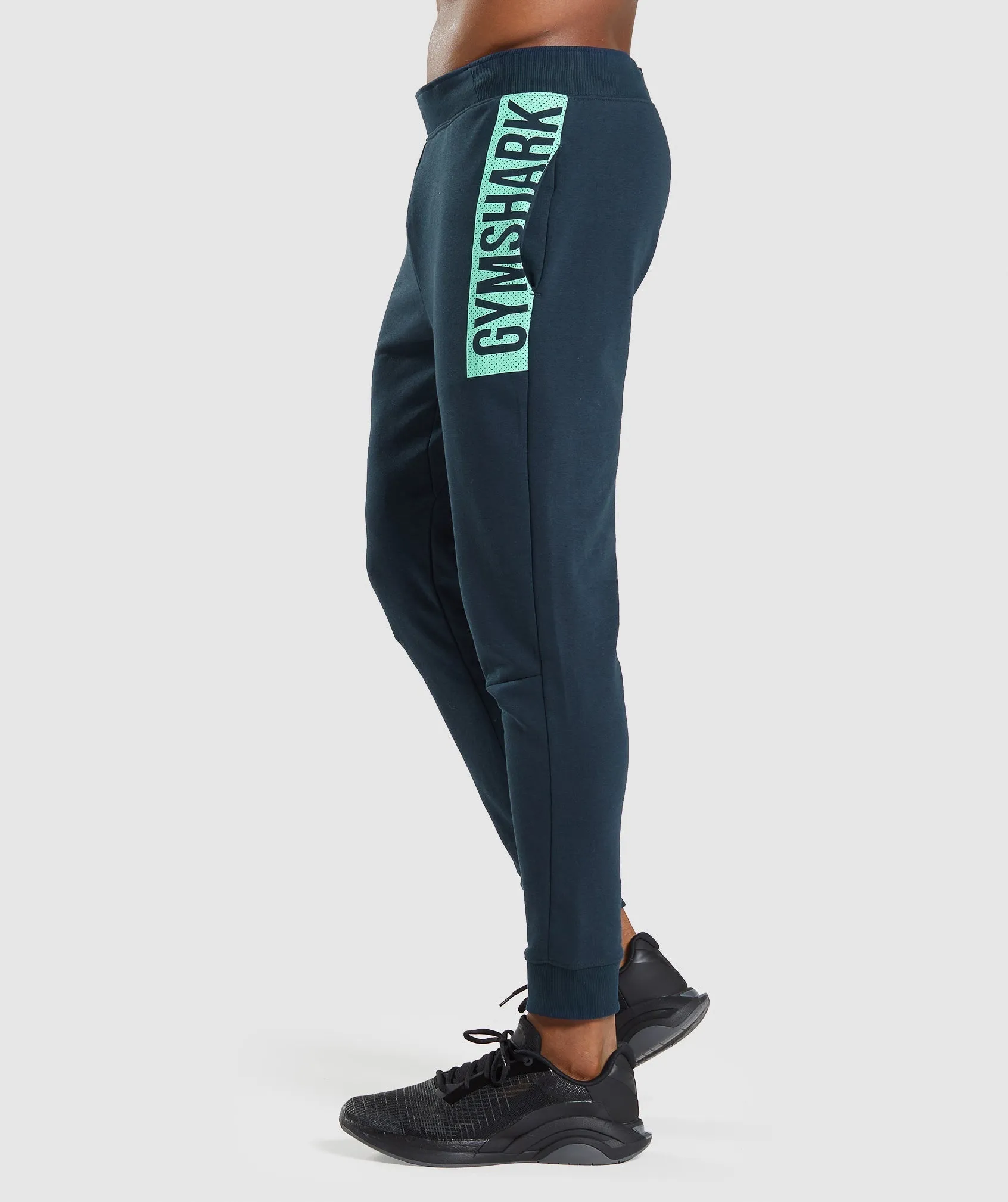 Gymshark Bold Joggers - Navy sold by Gymshark product image thumbnail 3