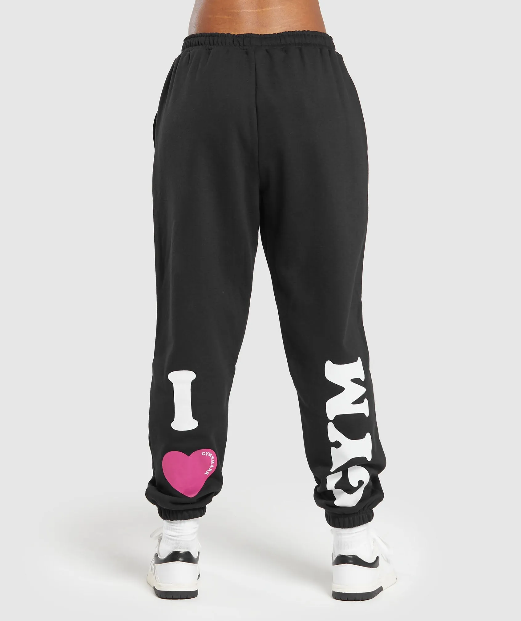 Gymshark I Heart Gym Joggers - Black sold by Gymshark