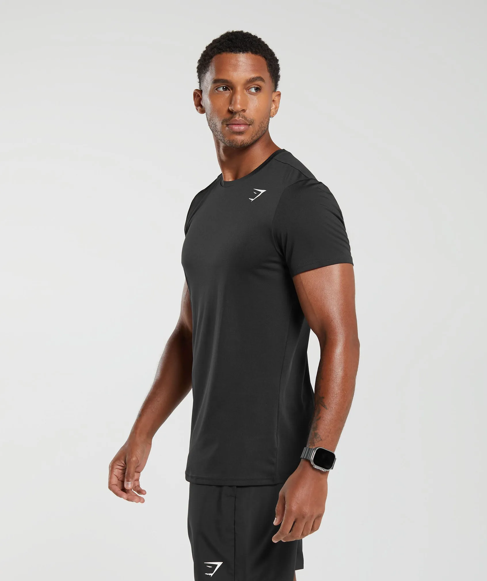 Gymshark Arrival T-Shirt - Black sold by Gymshark product image thumbnail 3