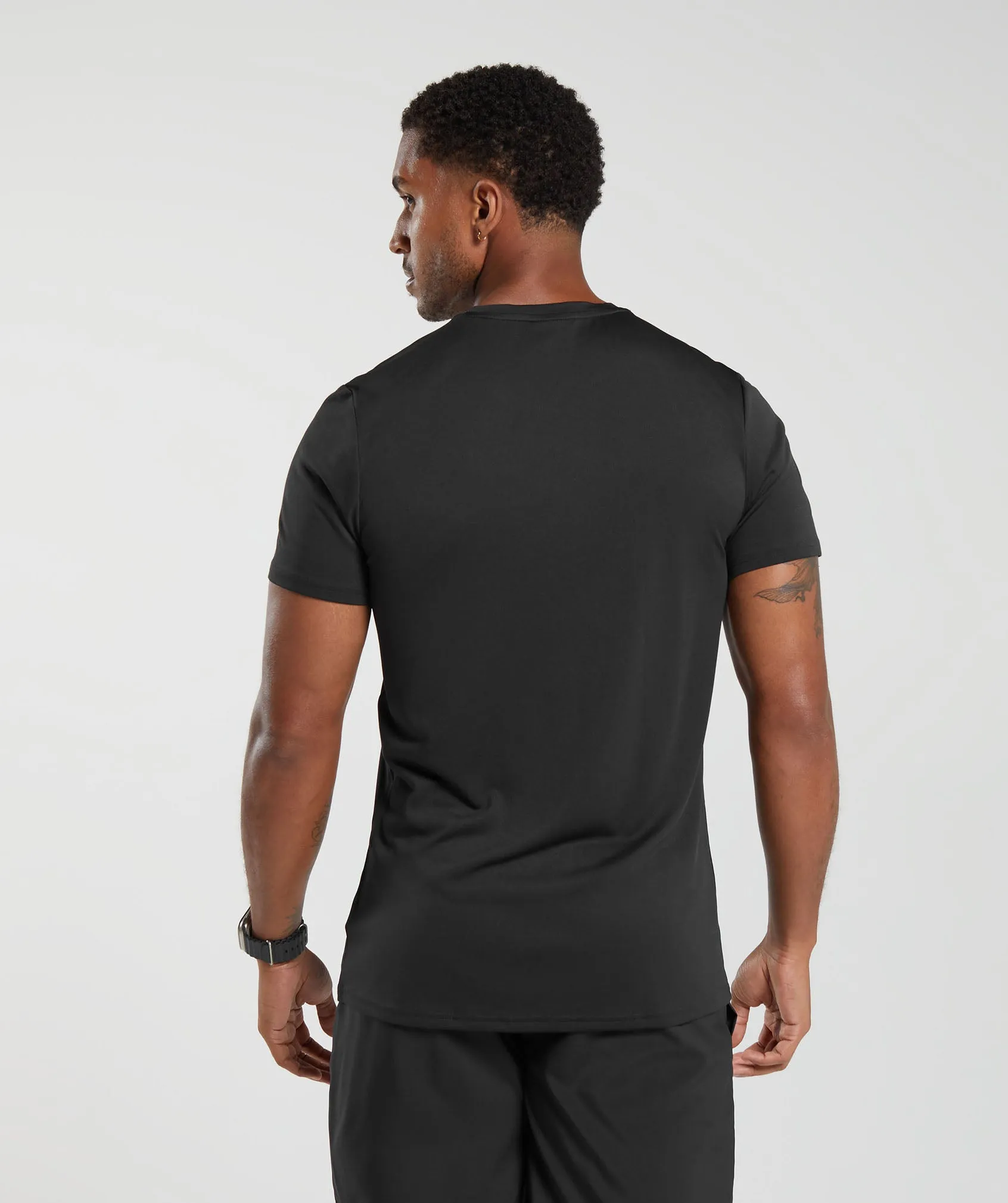Gymshark Arrival T-Shirt - Black sold by Gymshark product image thumbnail 2