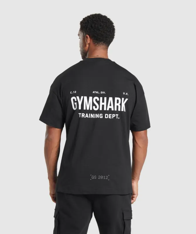 Gymshark Training Dept. T-Shirt - Black sold by Gymshark