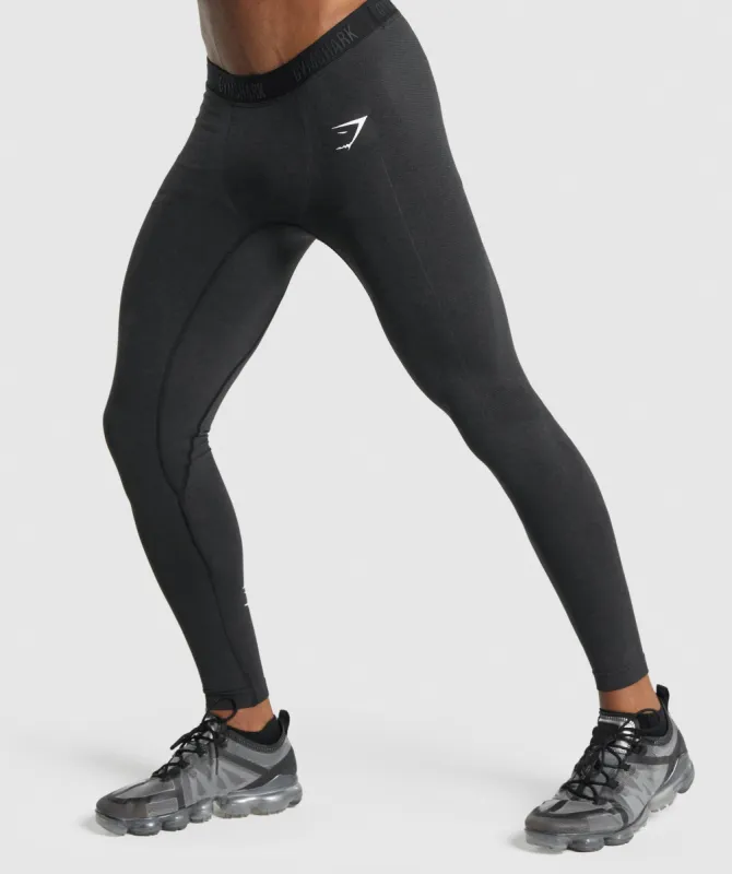 DNU Gymshark Vital Seamless Leggings - Black Marl sold by Gymshark