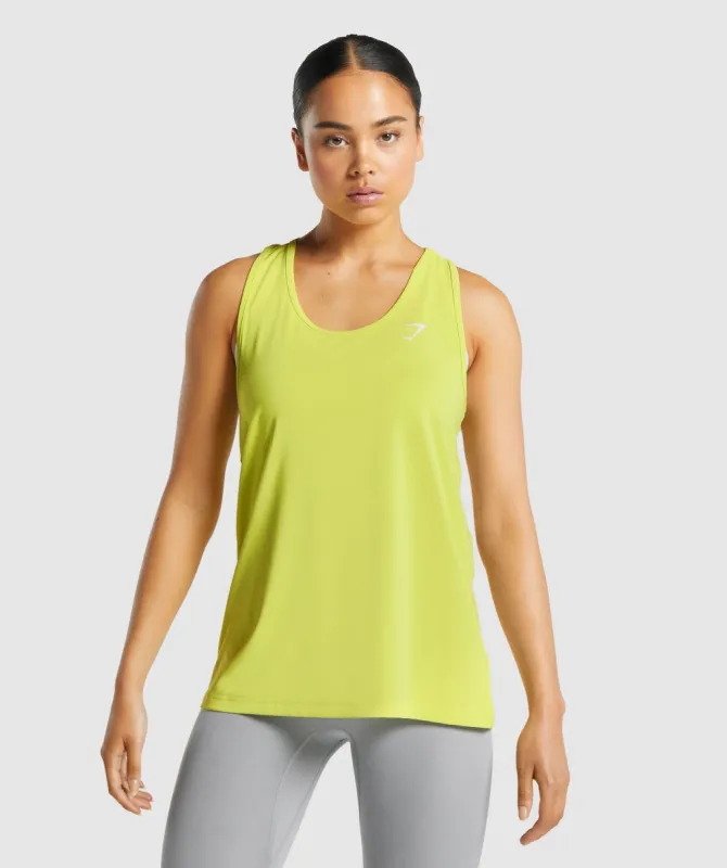 Gymshark Training Tank - Yellow sold by Gymshark