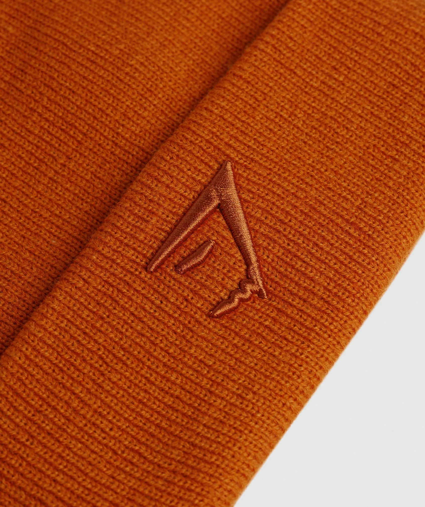 Gymshark Sharkhead Beanie - Charred Orange sold by Gymshark product image thumbnail 2