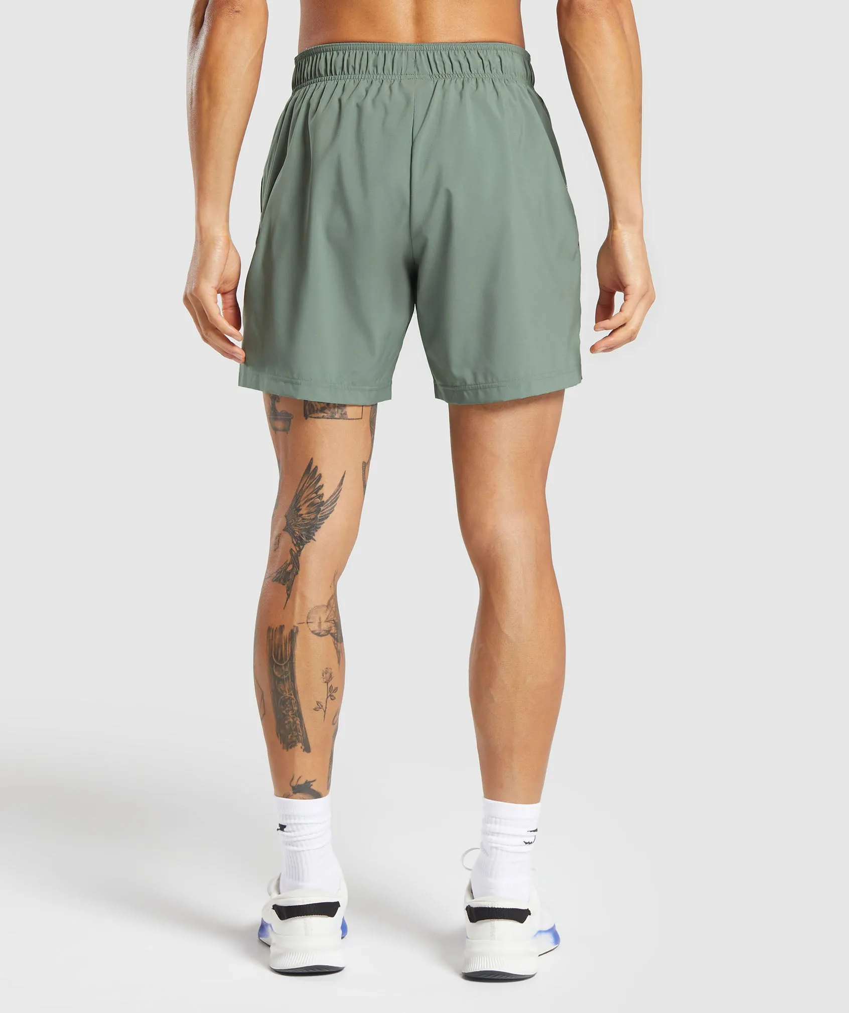 Gymshark Sport 7" Shorts - Unit Green/Strength Green sold by Gymshark product image thumbnail 3