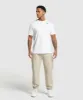 Gymshark Heavyweight Washed Cargo Joggers - Pebble Grey sold by Gymshark