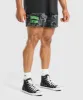 Gymshark Printed Lifting Mesh 5" Shorts - Black sold by Gymshark