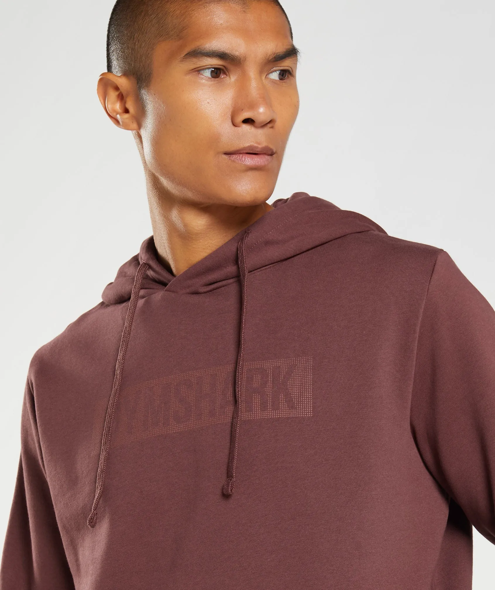 Gymshark Block Hoodie - Cherry Brown sold by Gymshark product image thumbnail 3