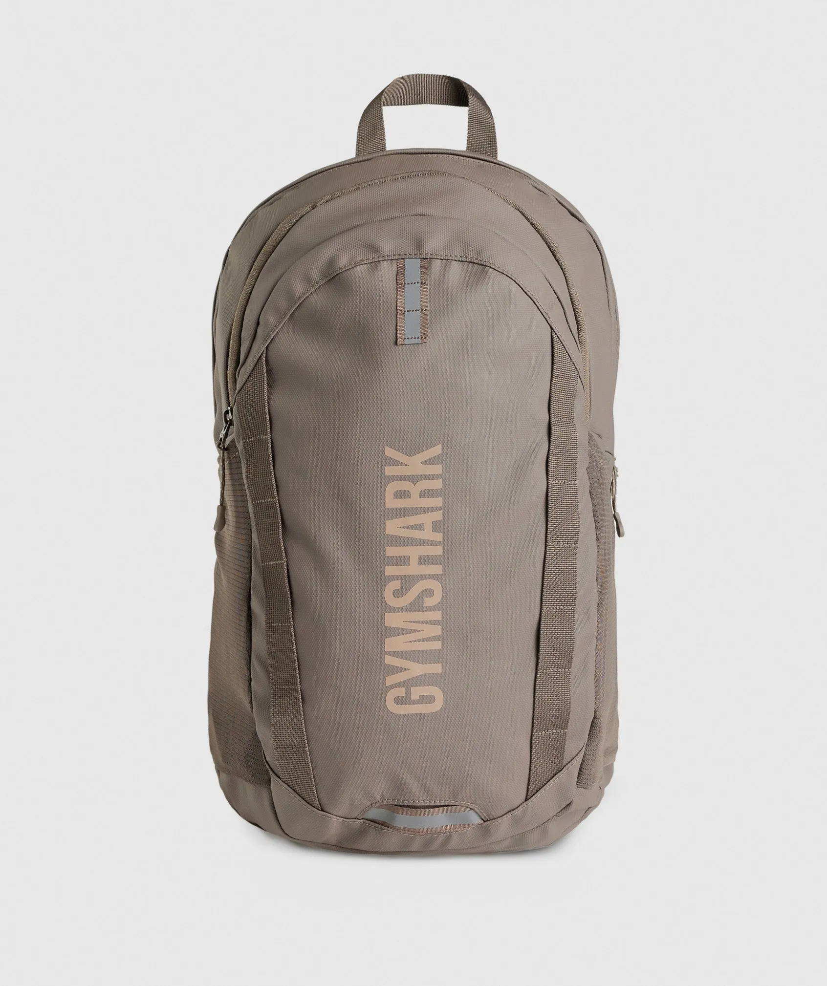 Gymshark Coated Pursuit Backpack - Camo Brown/ Cement Brown sold by Gymshark