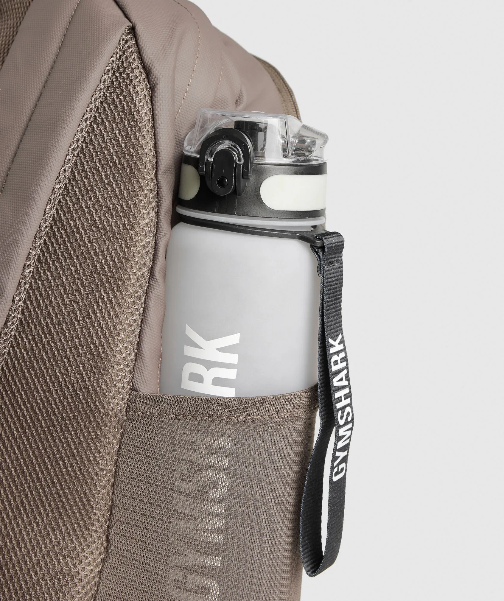 Gymshark Coated Pursuit Backpack - Camo Brown/ Cement Brown sold by Gymshark product image thumbnail 3