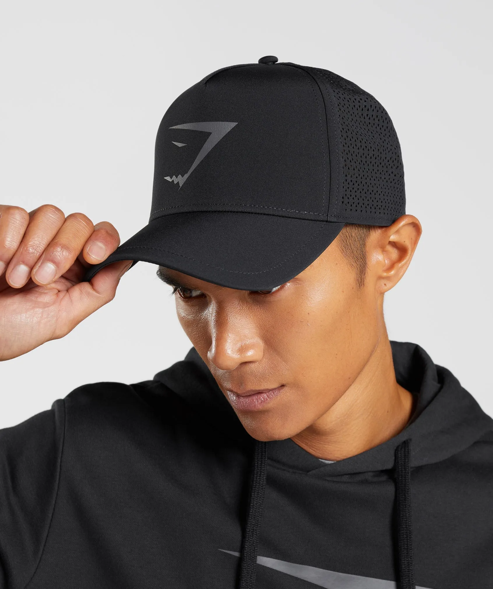 Gymshark Mesh Trucker - Black sold by Gymshark product image thumbnail 2