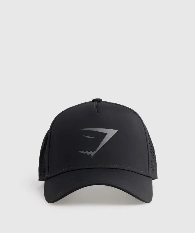 Gymshark Mesh Trucker - Black made by Gymshark