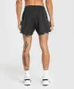 Gymshark Sport 5" 2 in 1 Shorts - Black/Cement Brown sold by Gymshark