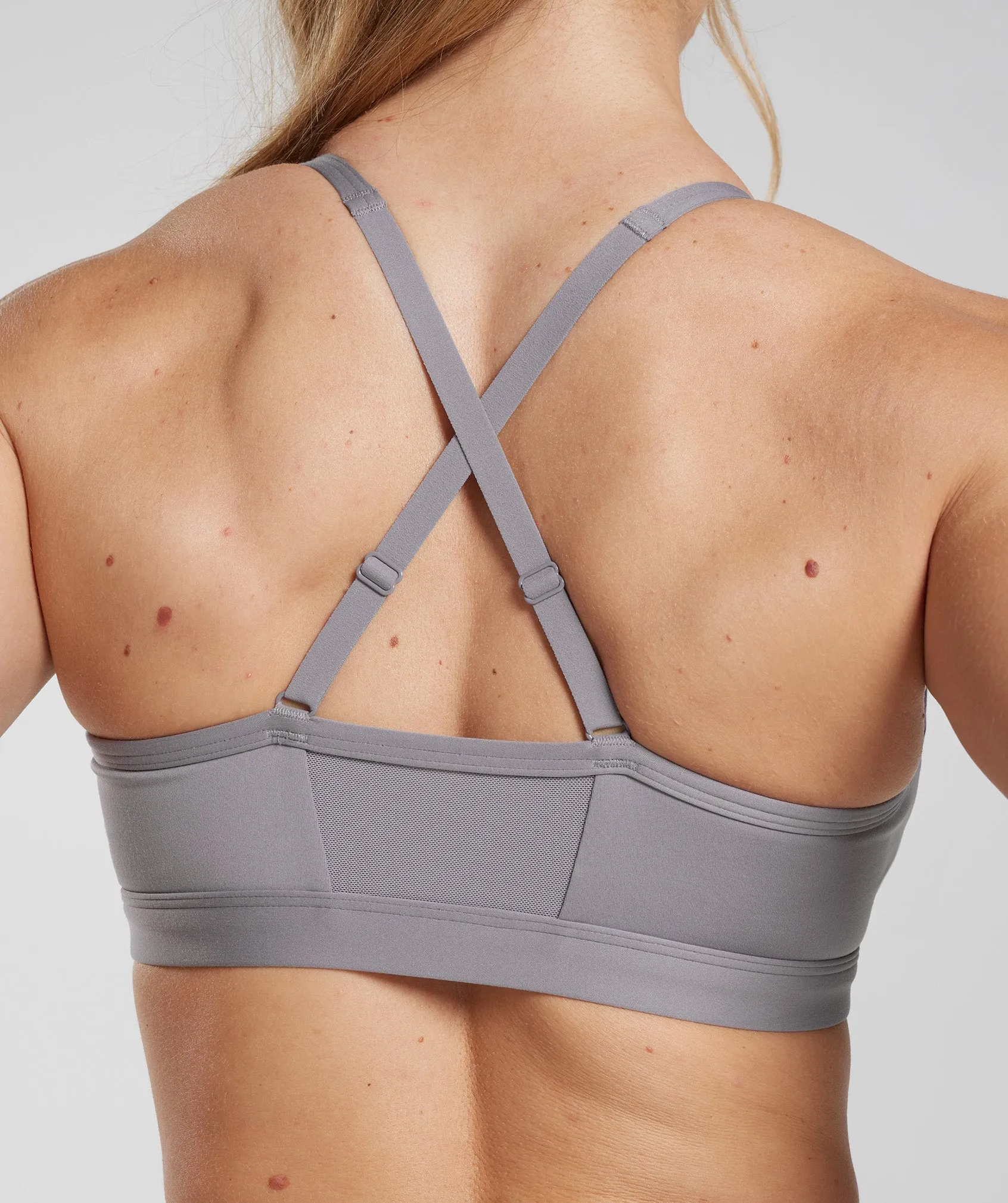 Gymshark Ruched Sports Bra - Slate Lavender sold by Gymshark product image thumbnail 4