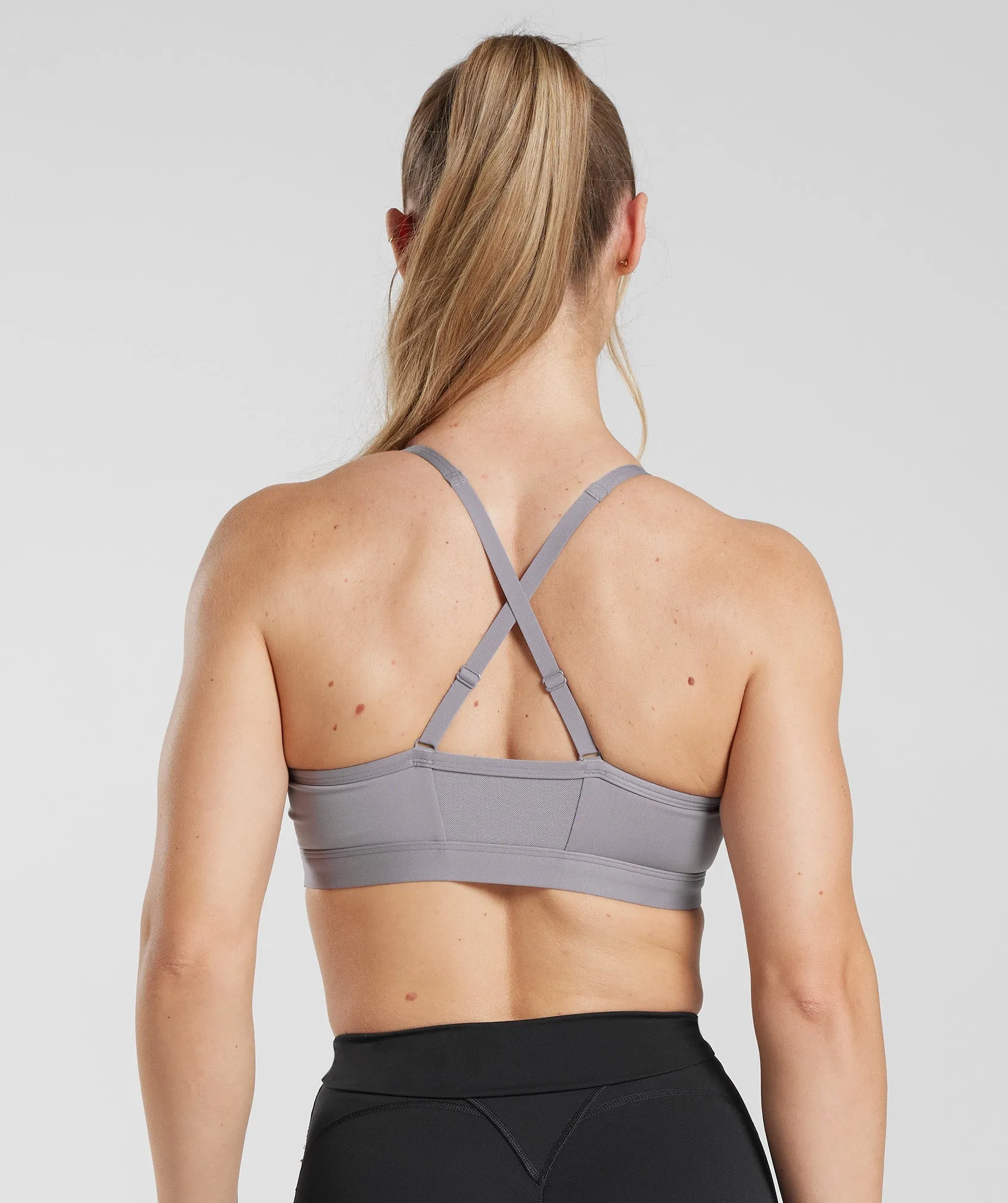 Gymshark Ruched Sports Bra - Slate Lavender sold by Gymshark product image thumbnail 2