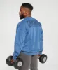 Gymshark Heritage Washed Crew - Vintage Blue sold by Gymshark