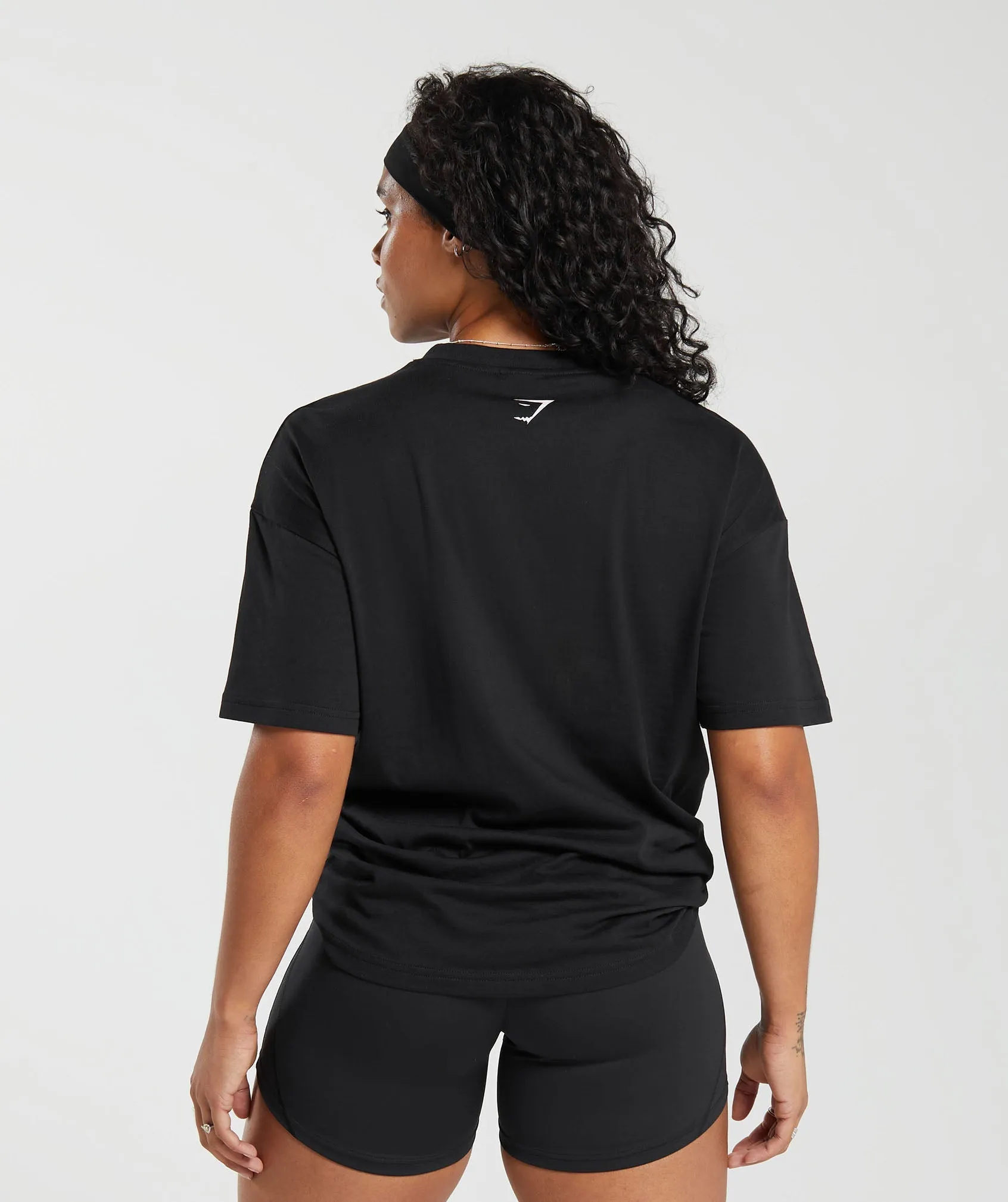 Gymshark Strength Department Oversized T-Shirt - Black sold by Gymshark product image thumbnail 3