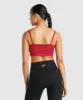 Gymshark Bandeau Sports Bra - Burgundy sold by Gymshark