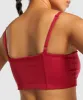 Gymshark Bandeau Sports Bra - Burgundy sold by Gymshark