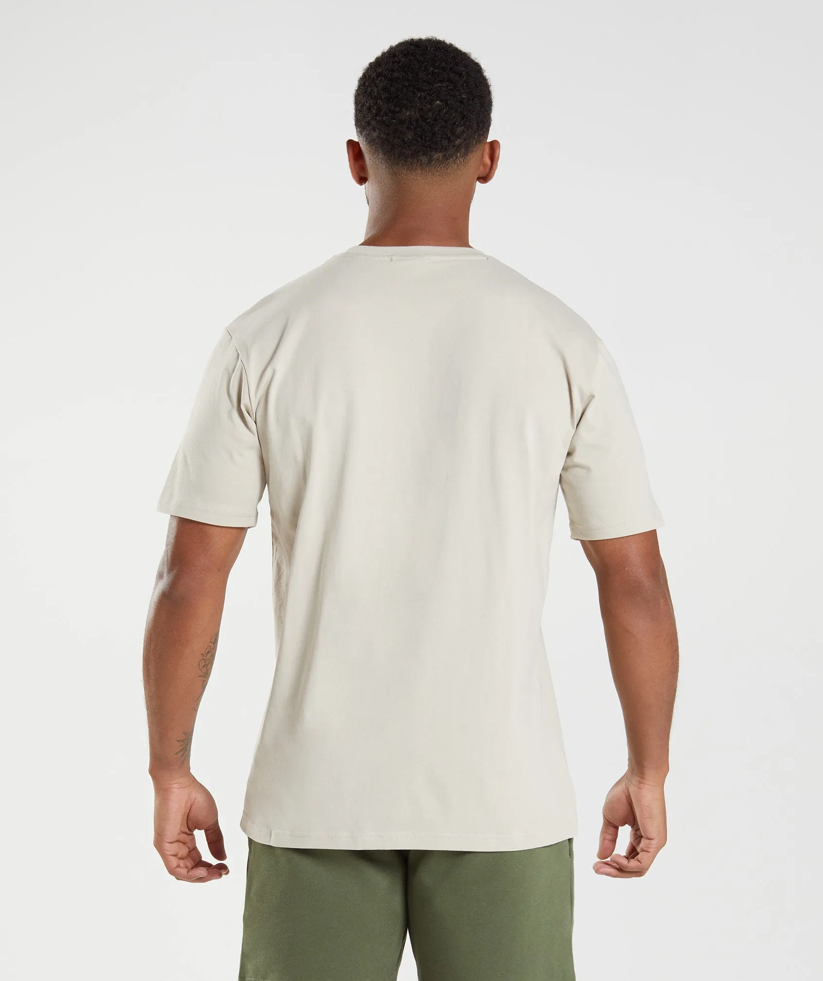 Gymshark Crest T-Shirt - Pebble Grey sold by Gymshark product image thumbnail 2