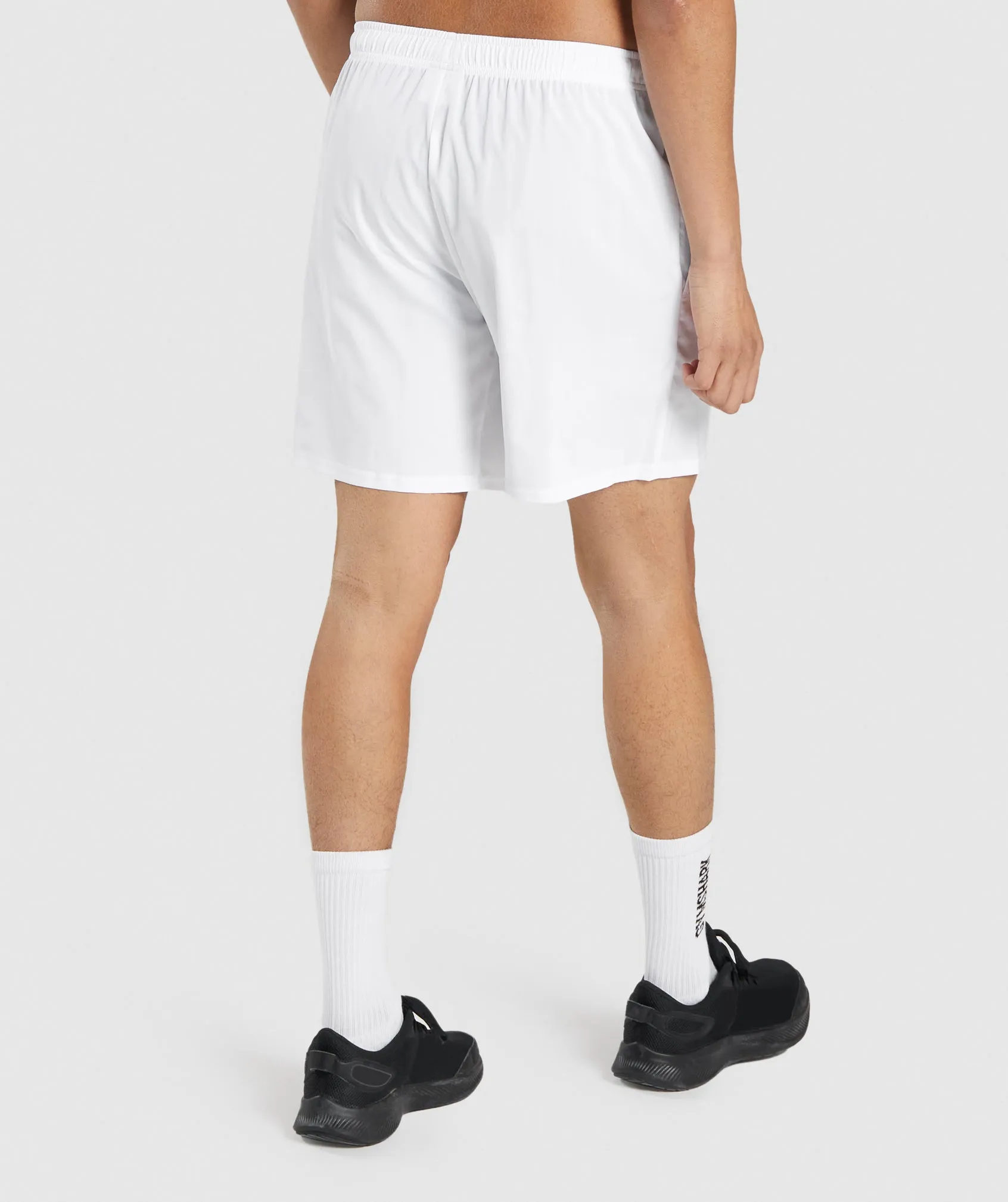 Gymshark Arrival 7" Shorts - White sold by Gymshark product image thumbnail 2