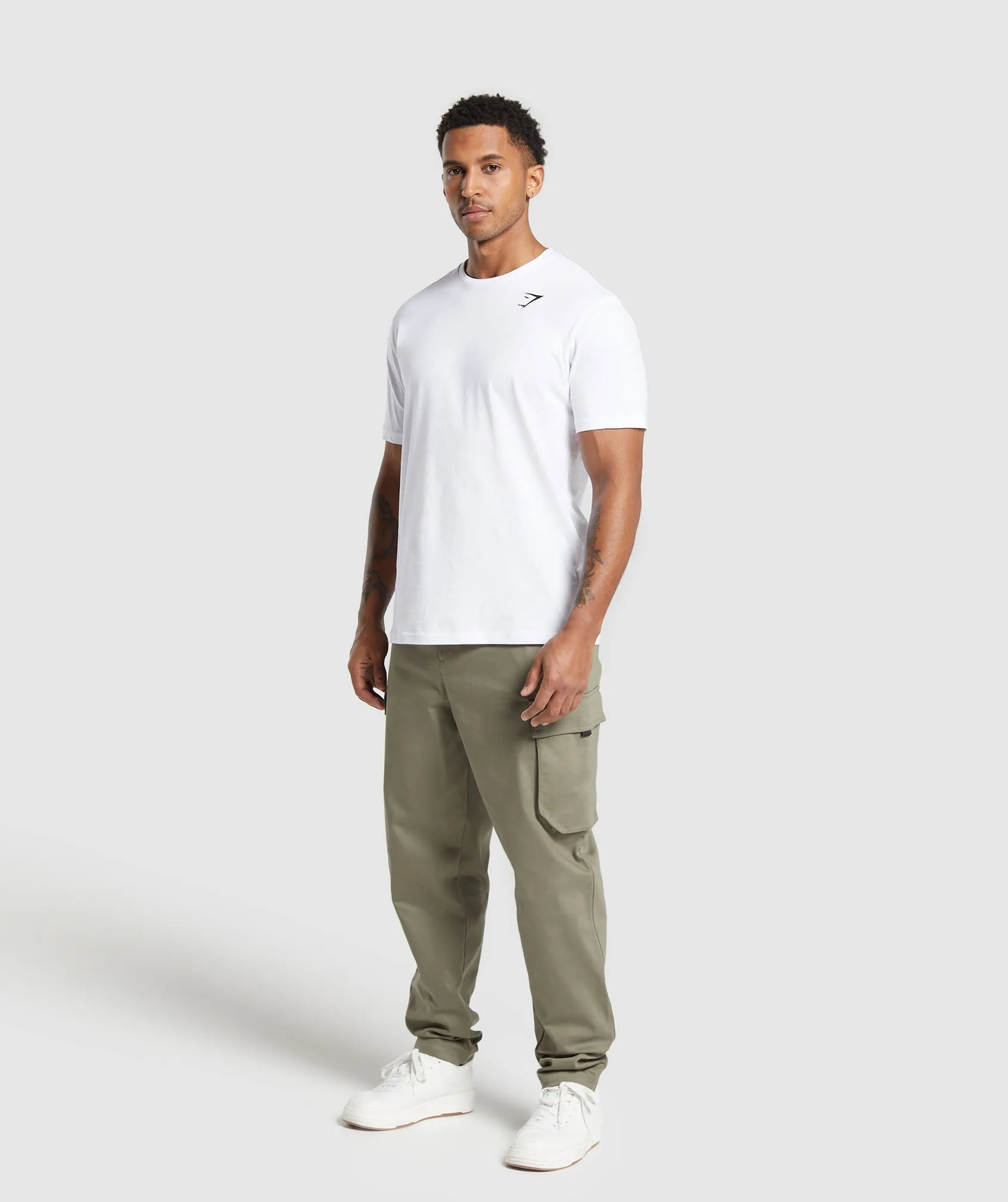 Gymshark Rest Day Woven Cargo Pants - Utility Green sold by Gymshark product image thumbnail 4