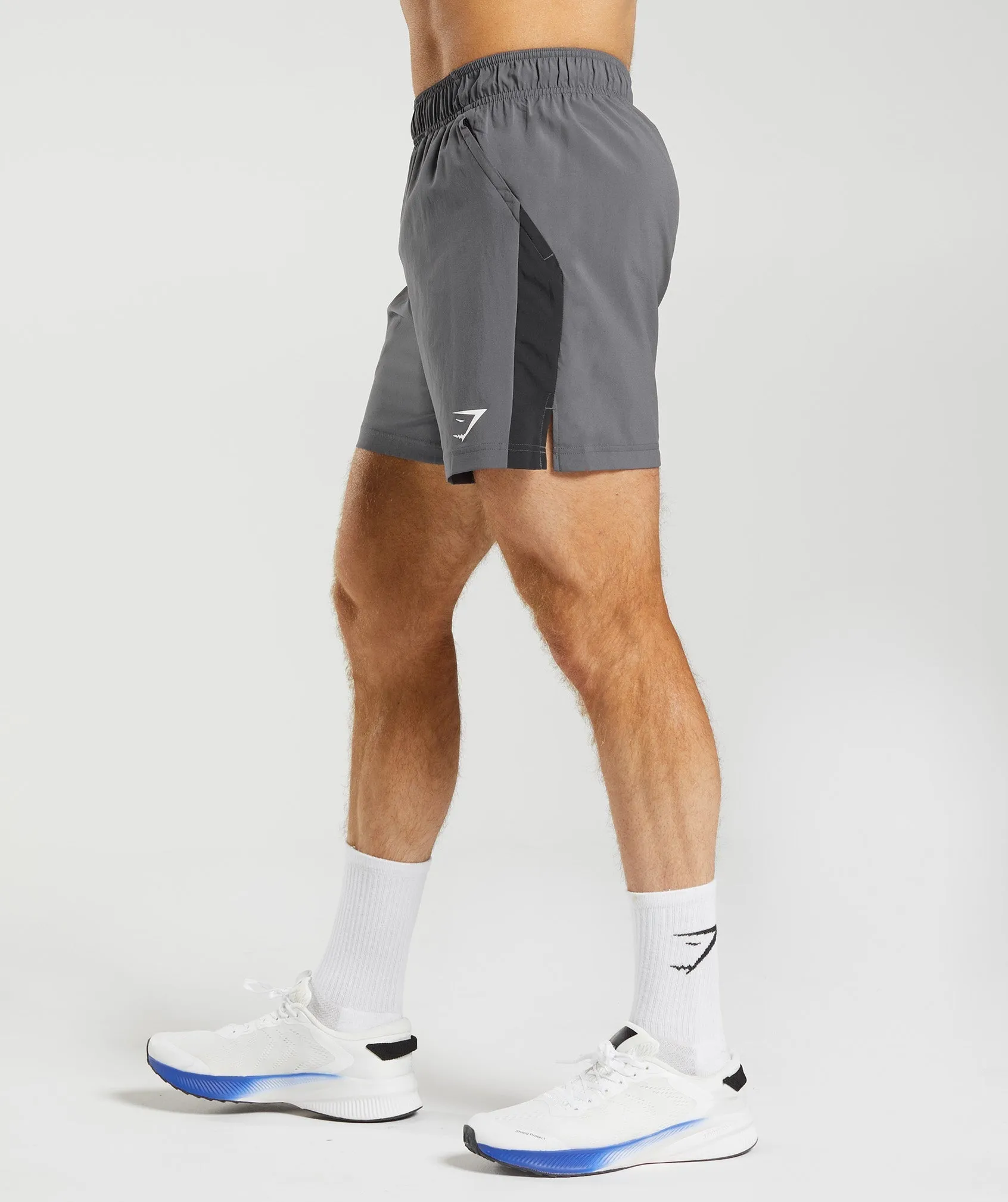 Gymshark Sport Shorts - Silhouette Grey/Black sold by Gymshark product image thumbnail 3