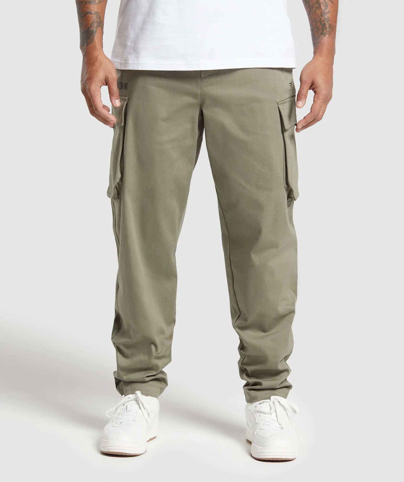 Gymshark Rest Day Woven Cargo Pants - Utility Green sold by Gymshark product image thumbnail 3