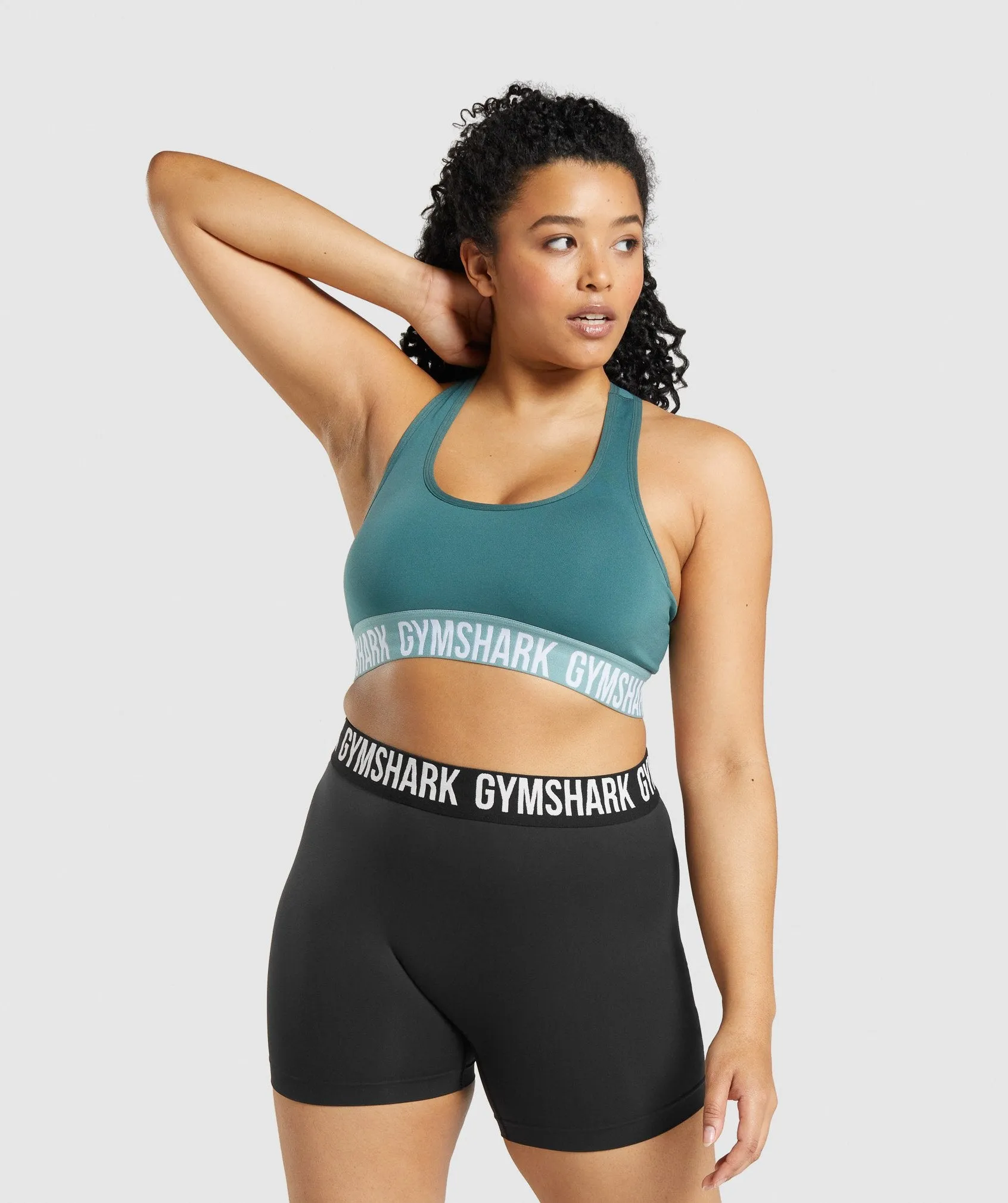 Gymshark Fit Seamless Sports Bra - Dark Green sold by Gymshark