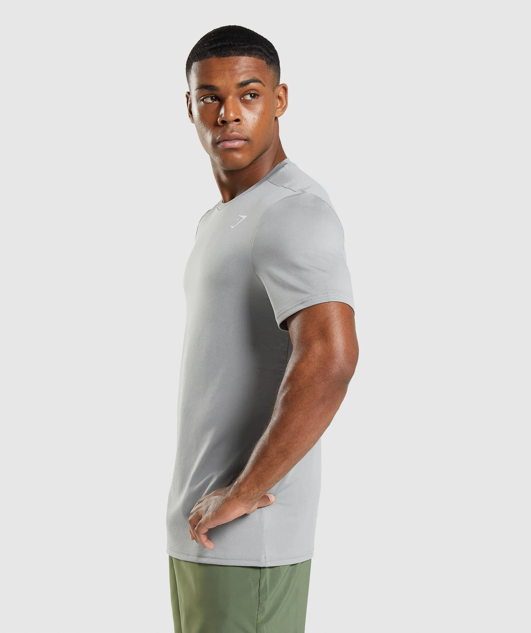 Gymshark Arrival T-Shirt - Smokey Grey sold by Gymshark product image thumbnail 2