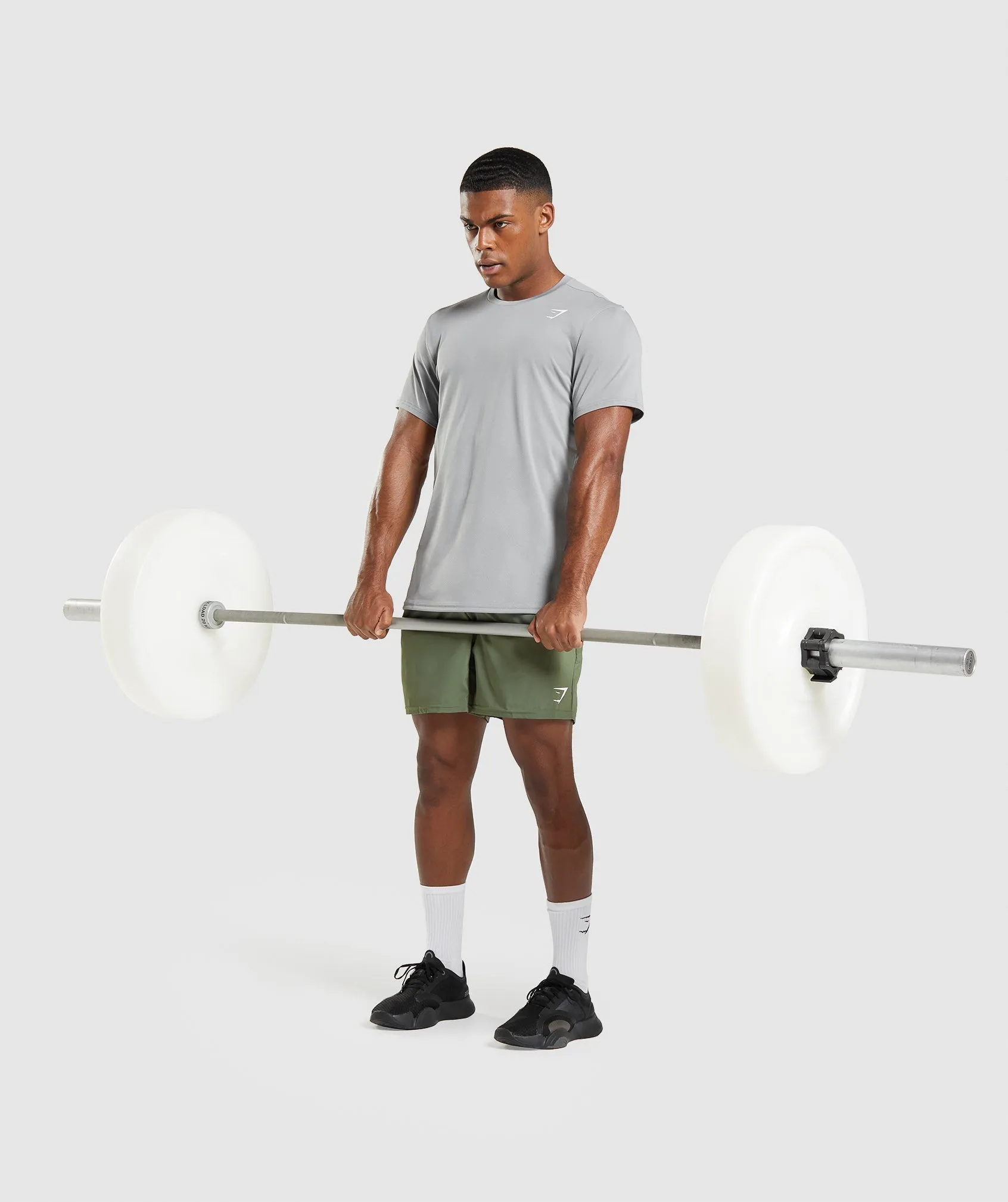 Gymshark Arrival T-Shirt - Smokey Grey sold by Gymshark product image thumbnail 4