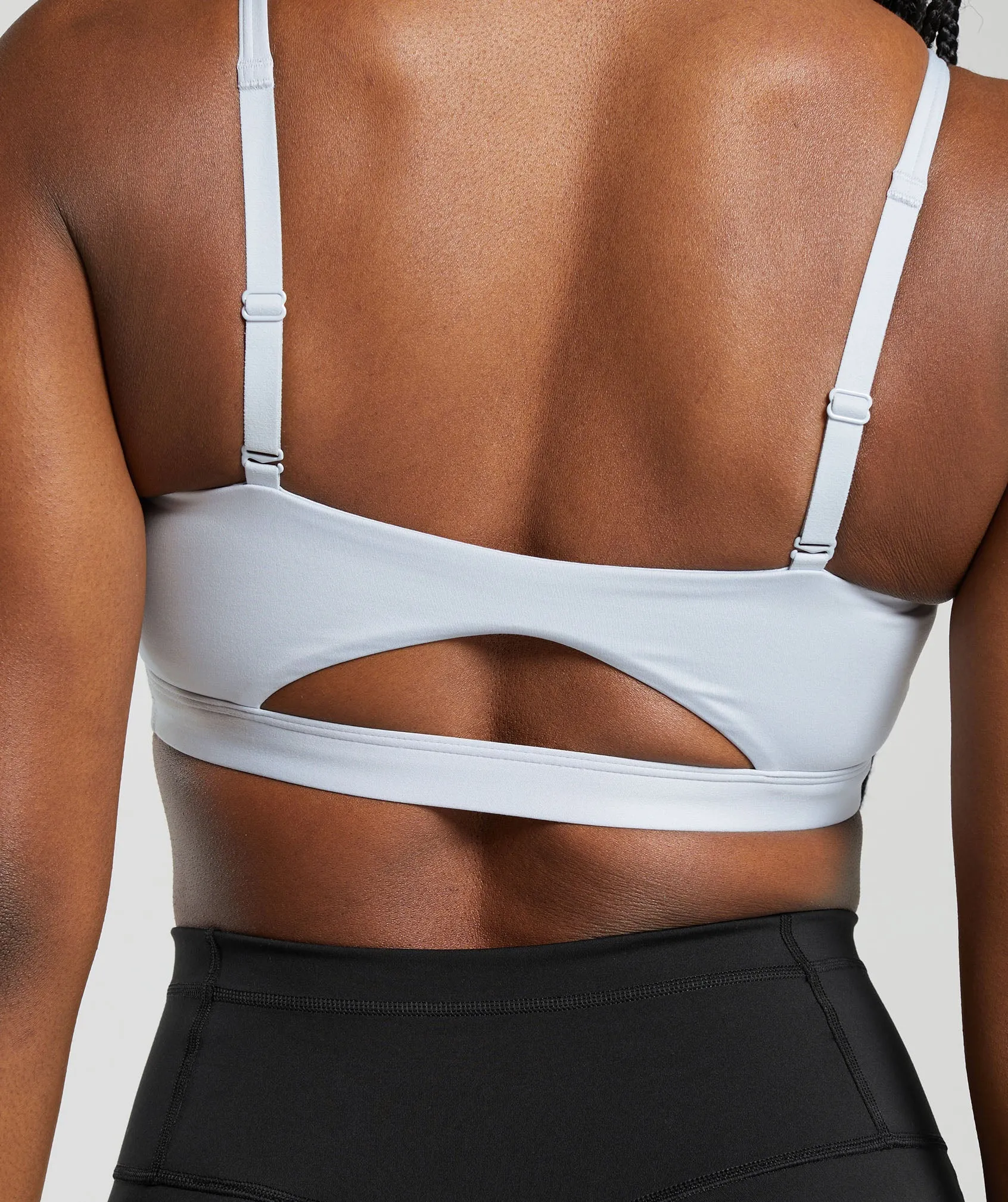 Gymshark Cut Out Bandeau - Fresh Blue sold by Gymshark product image thumbnail 5