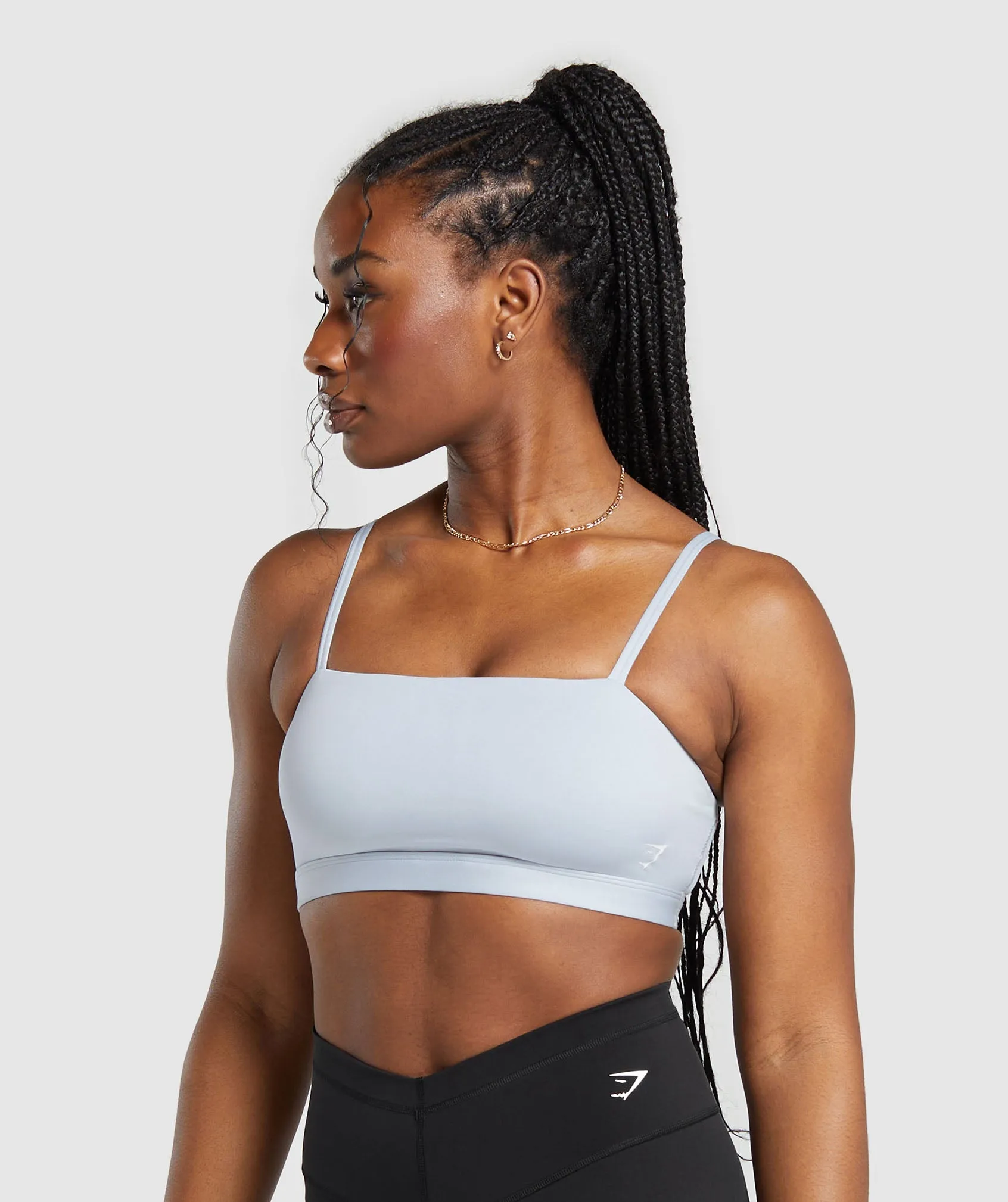 Gymshark Cut Out Bandeau - Fresh Blue sold by Gymshark product image thumbnail 3