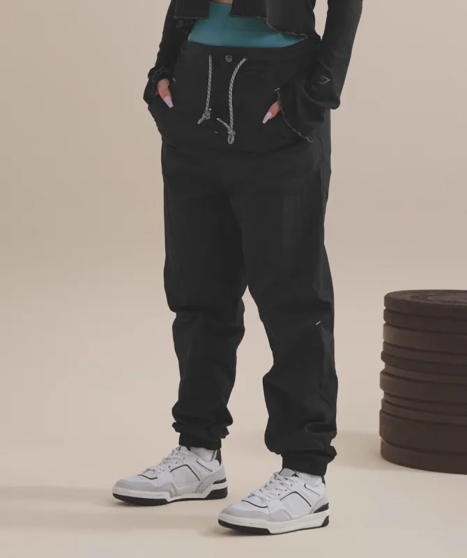 Gymshark Retake Track Joggers - Black sold by Gymshark