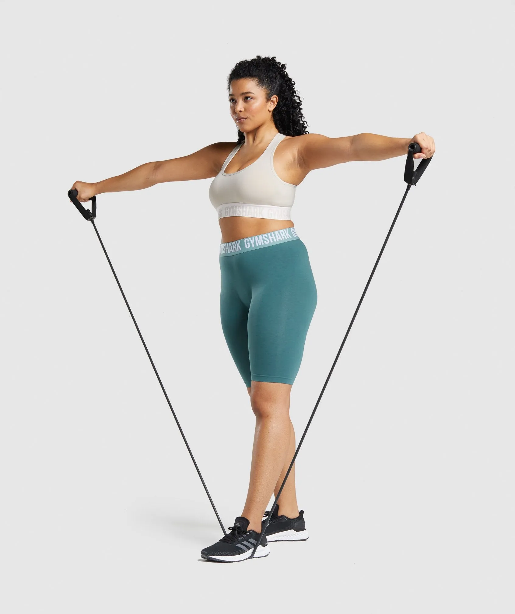 Gymshark Fit Seamless Sports Bra - Grey sold by Gymshark product image thumbnail 4