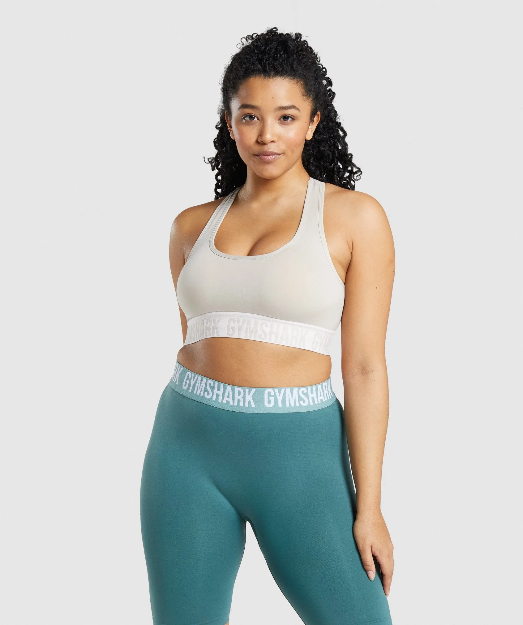 Gymshark Fit Seamless Sports Bra - Grey sold by Gymshark
