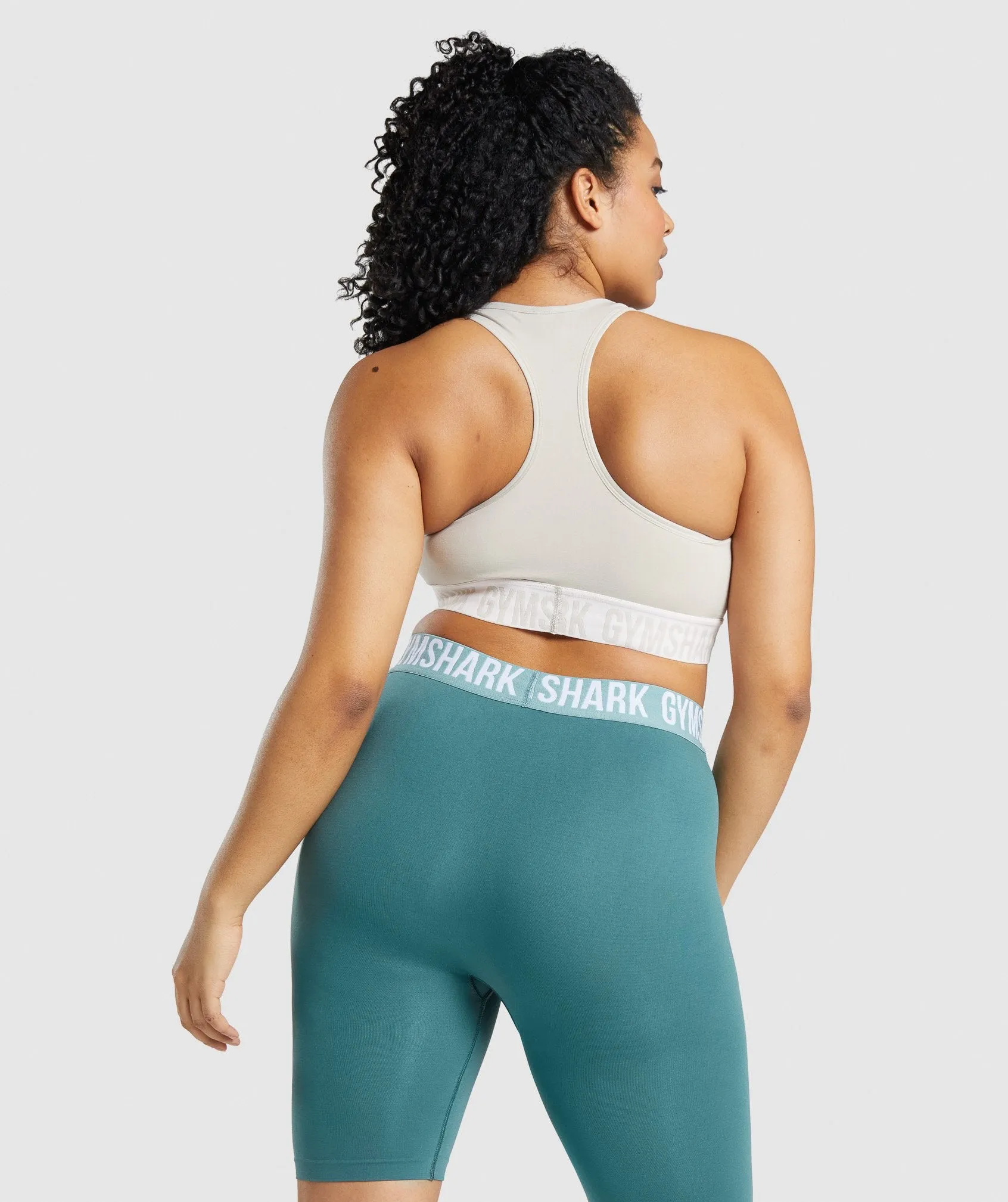 Gymshark Fit Seamless Sports Bra - Grey sold by Gymshark product image thumbnail 2