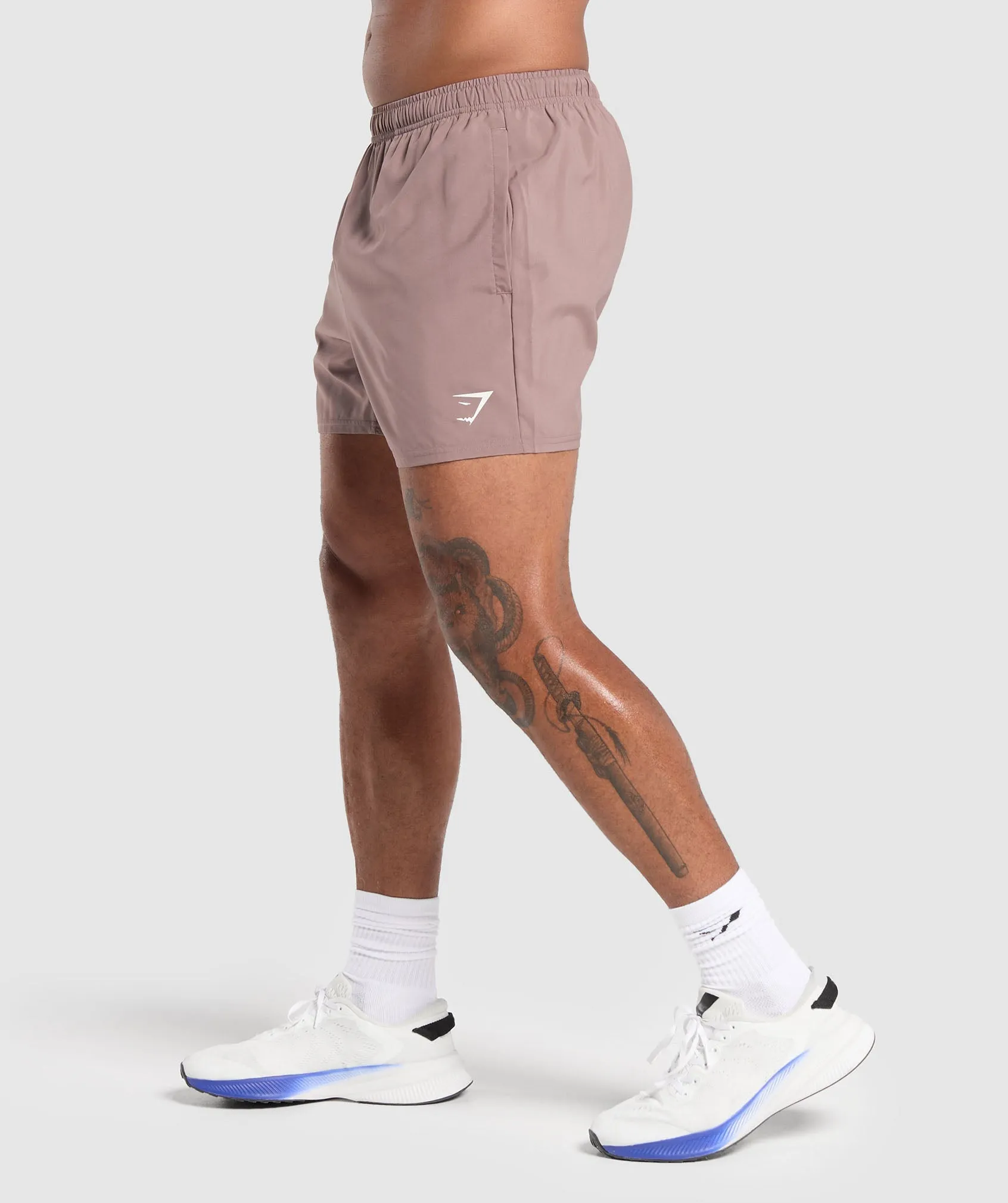 Gymshark Arrival 5" Shorts - Powder Mauve sold by Gymshark product image thumbnail 3