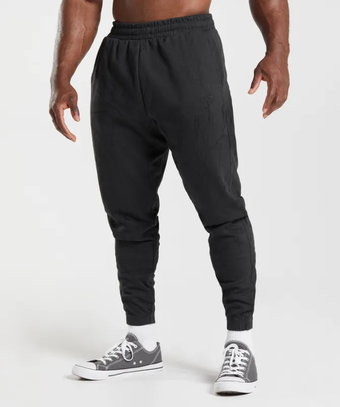 Gymshark Power Joggers - Black Print sold by Gymshark