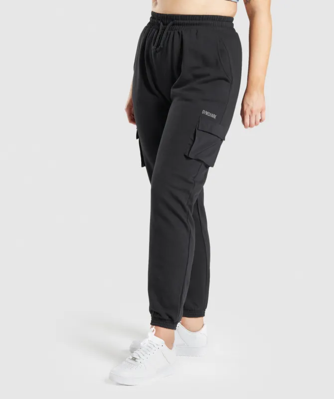 Gymshark Release Joggers - Black sold by Gymshark