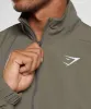 Gymshark Retro Track Jacket - Brown/Linen Brown/Stone Brown sold by Gymshark