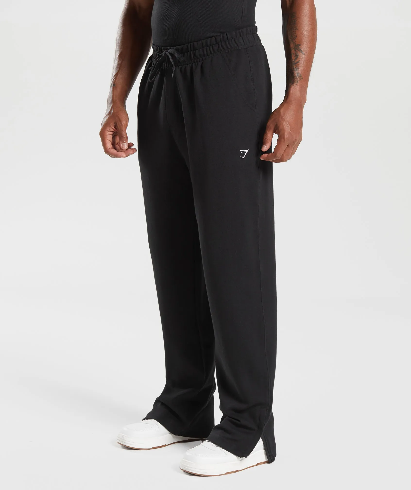 Gymshark Rest Day Track Pants - Black sold by Gymshark product image thumbnail 3