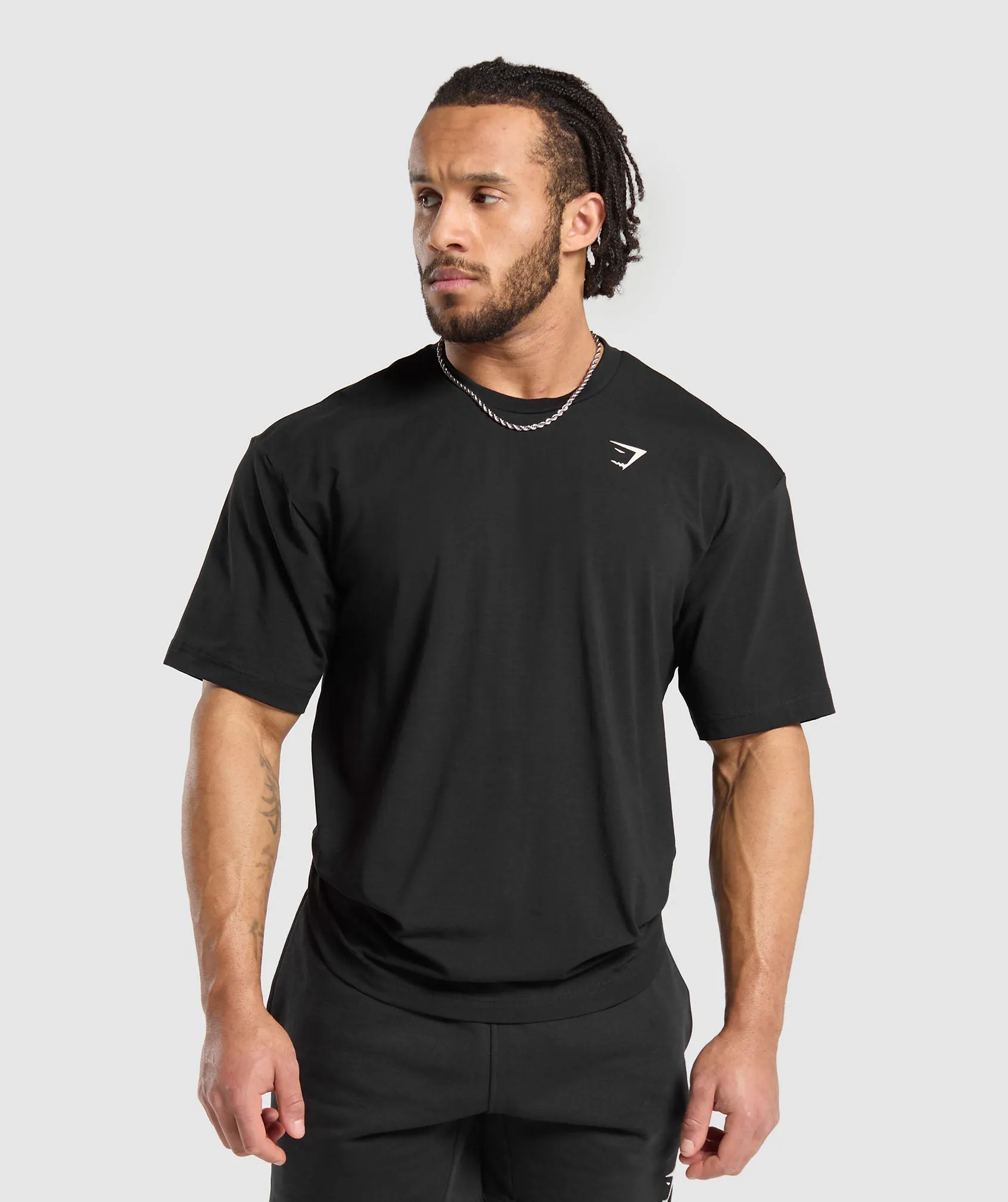 Gymshark Heavy Duty Apparel T-Shirt - Black sold by Gymshark product image thumbnail 2