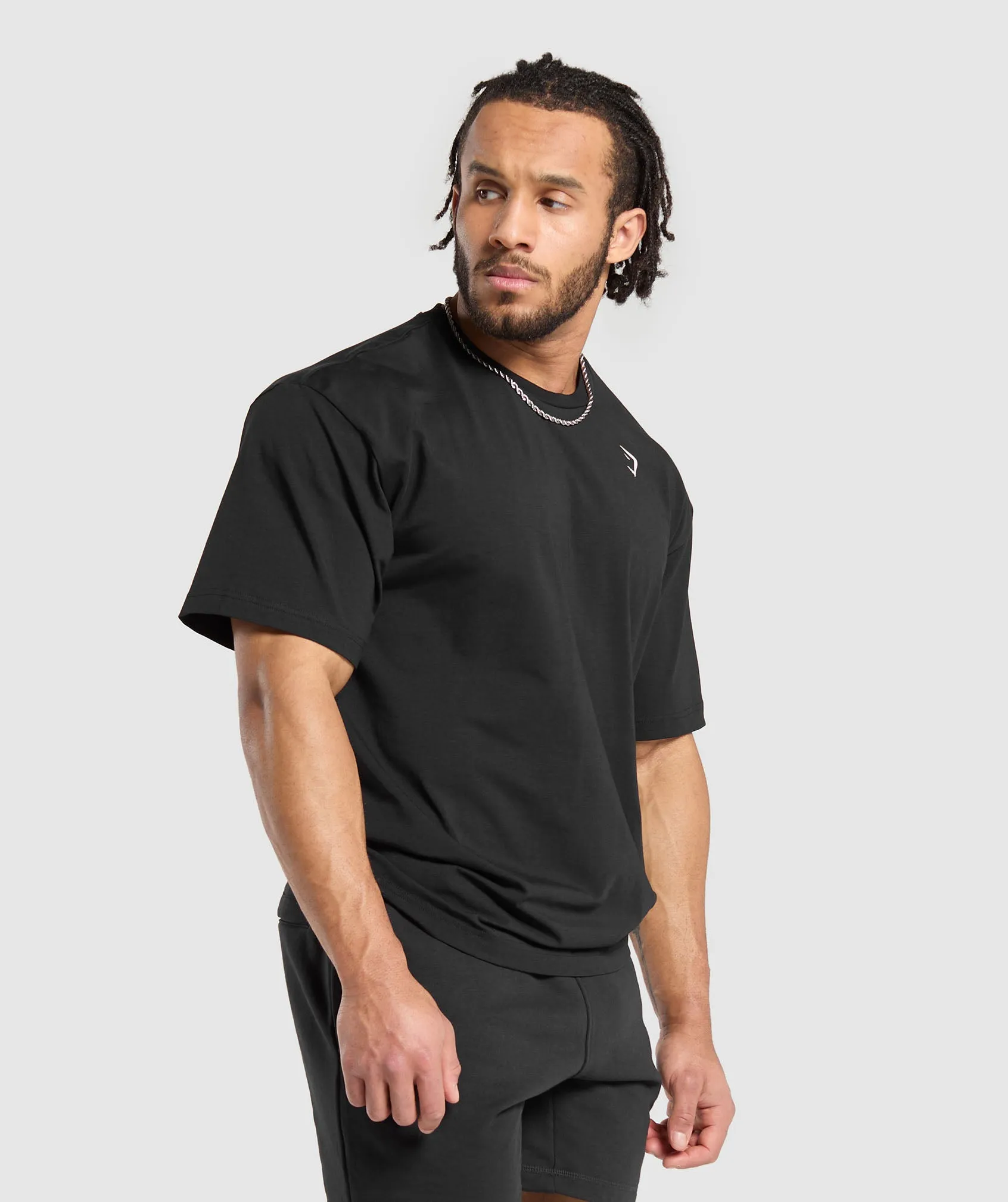 Gymshark Heavy Duty Apparel T-Shirt - Black sold by Gymshark product image thumbnail 3