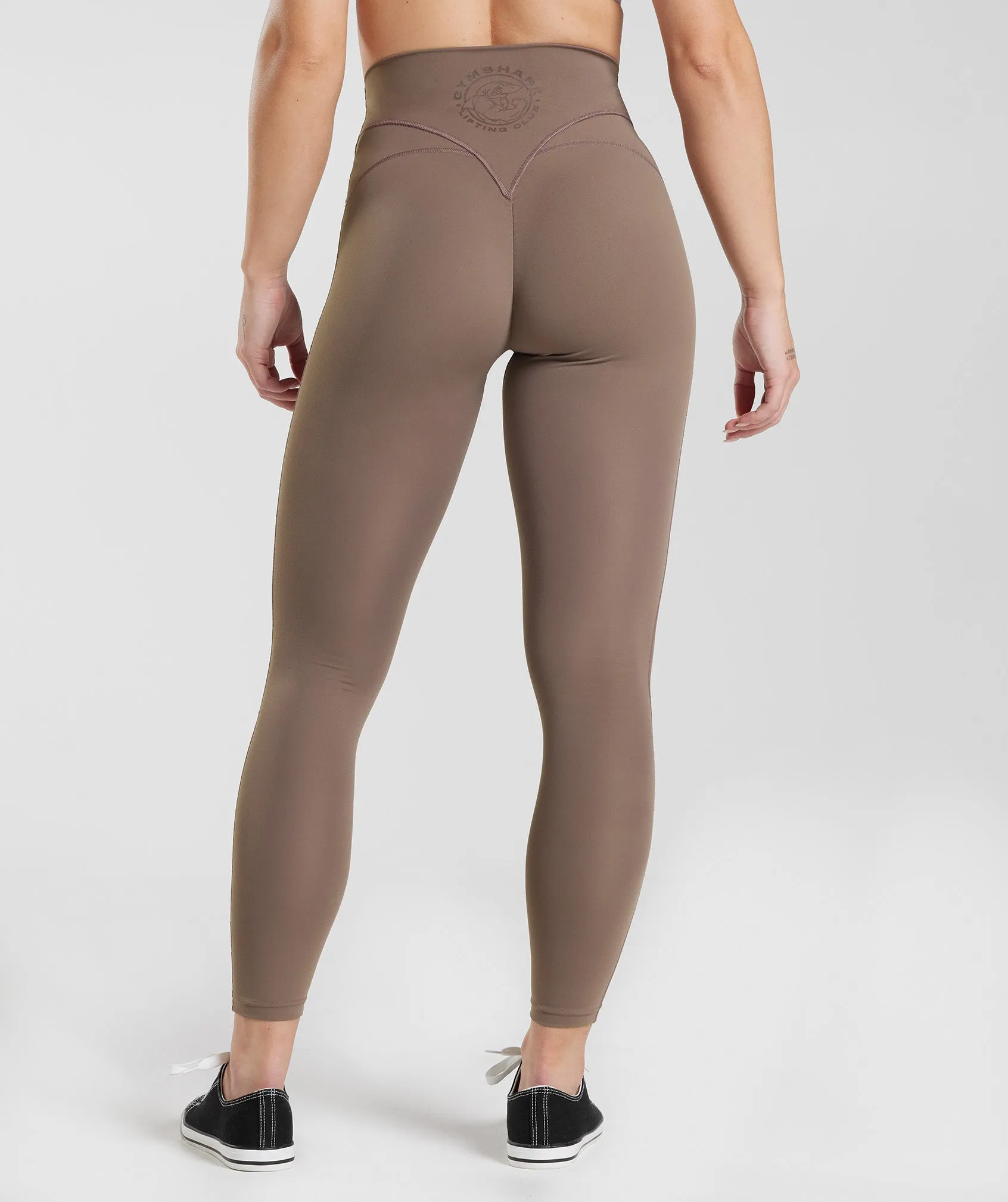 Gymshark Legacy Leggings - Truffle Brown sold by Gymshark product image thumbnail 2